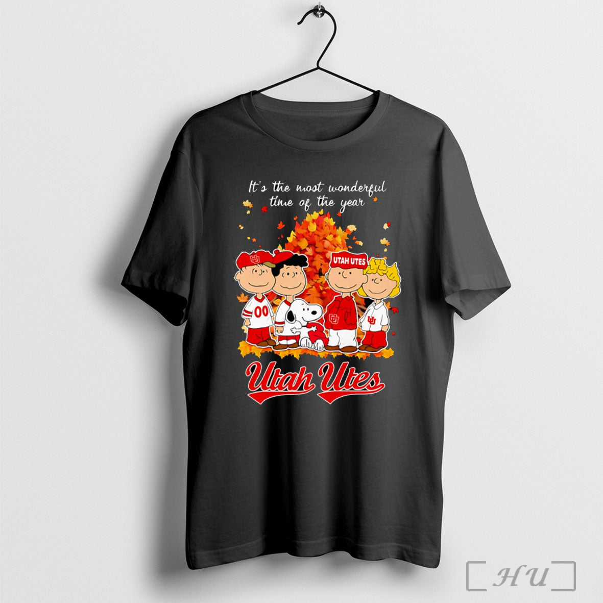 Officials Peanuts Its The Most Wonderful Time Of The Year Utah Utes T Shirt