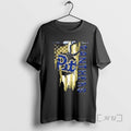 Officials Pittsburgh Panthers Football Battle Shattered Usa Flag Rip Design