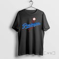 Officials Pizza Boyzzz Blue Script Baseball Logo