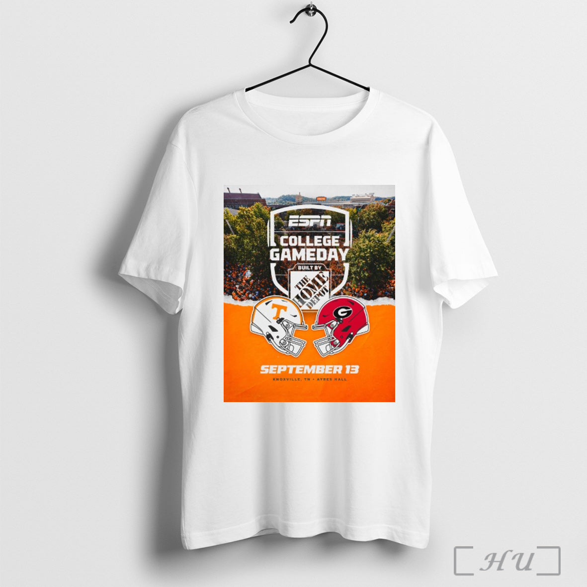 Officials Poster Tennessee Vols Vs Georgia Bulldogs Espns College Gameday September 13 2025 Knoxville Tennessee