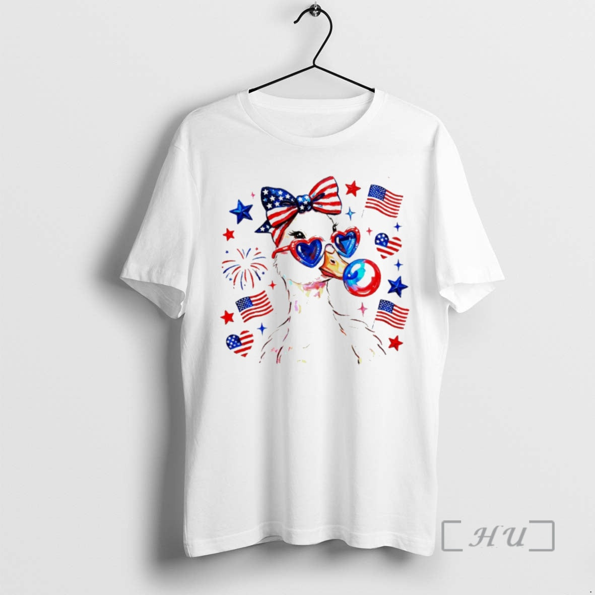 Officials Preppy Patriotic Goose Coquette Fourth Of July