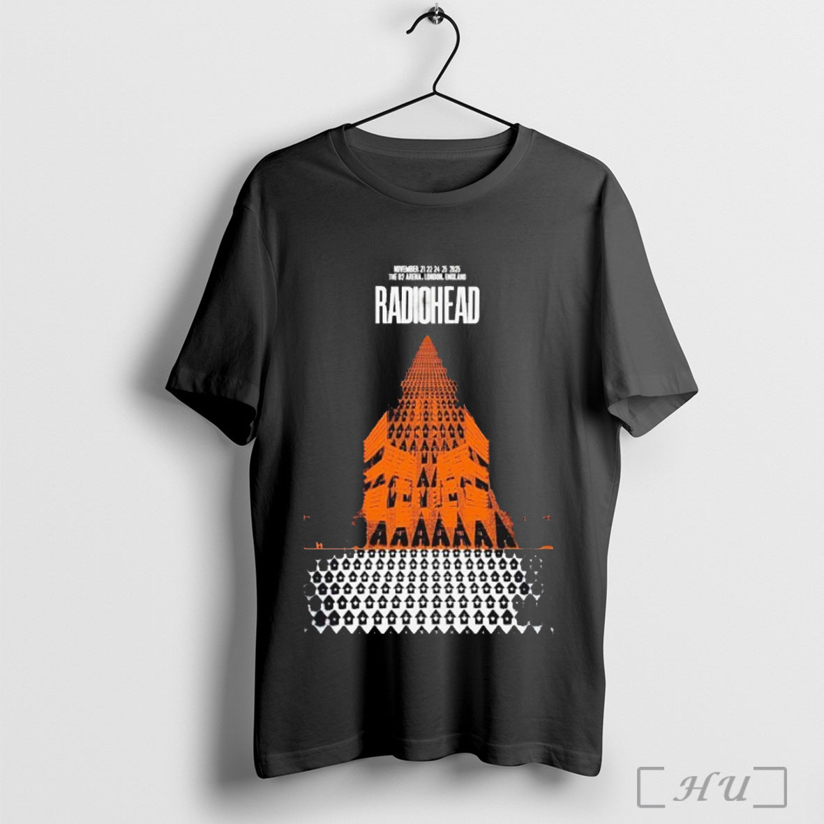 Officials Radiohead London England 2025 Tour T Shirt