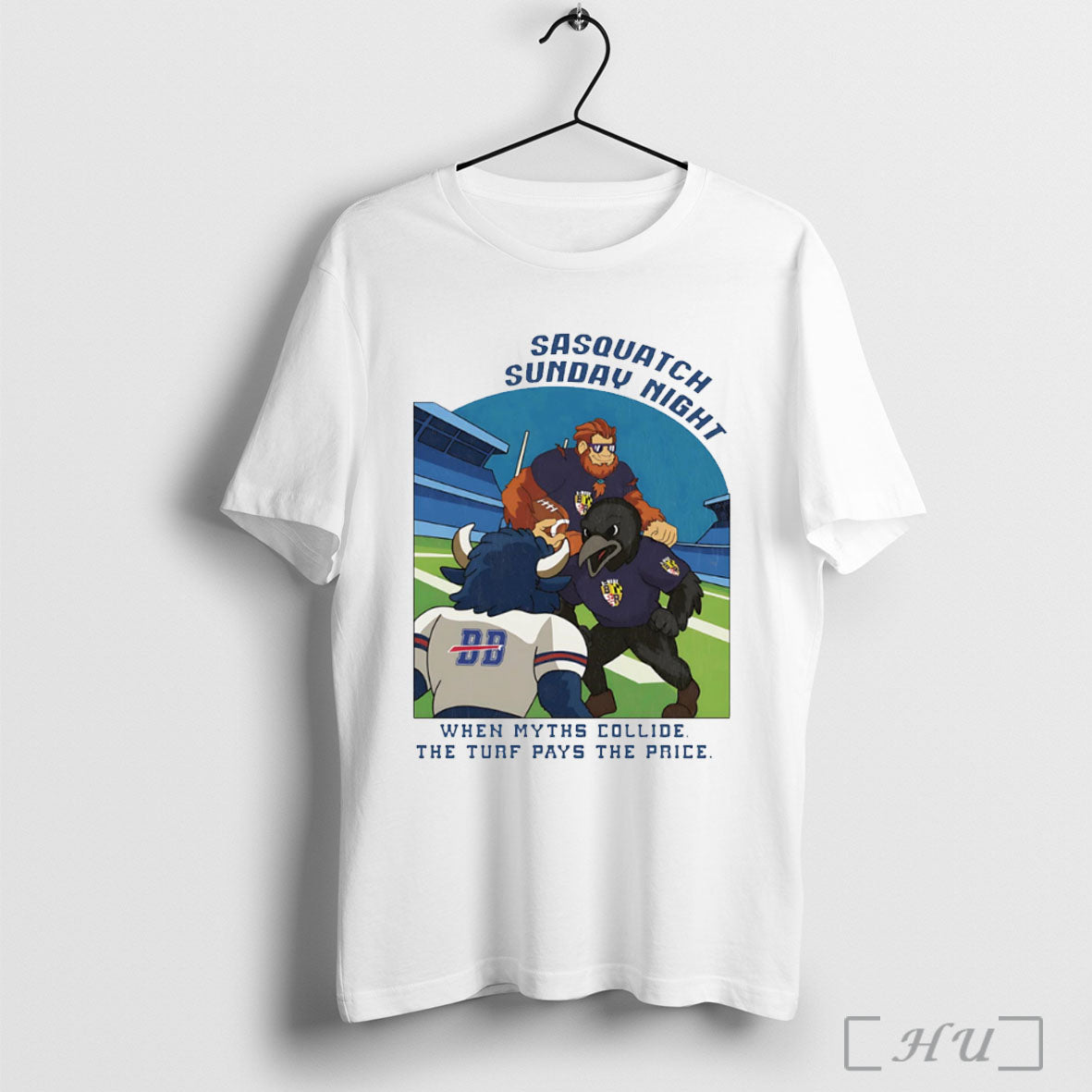 Officials Ravens Sasquatch Sunday Night When Myths Collide The Turf Pays The Price