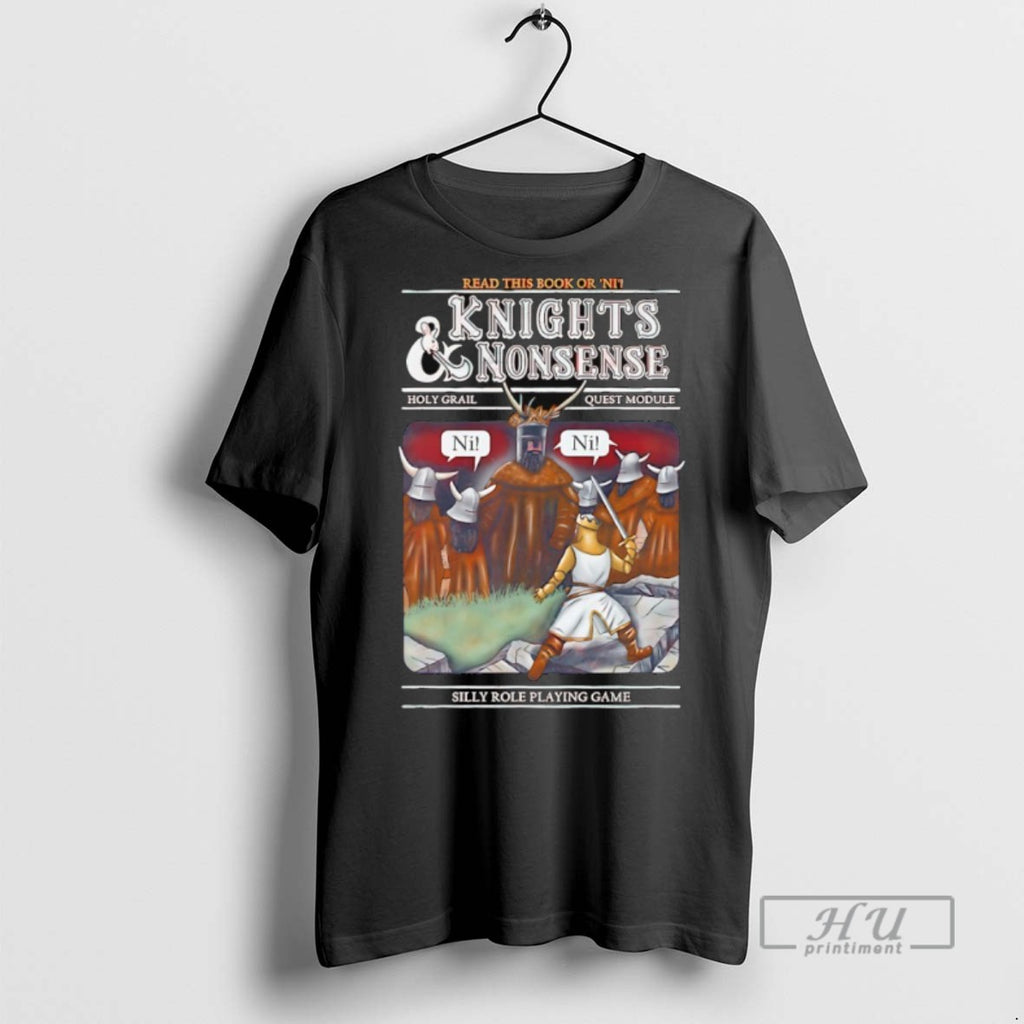 Officials Read This Book Or Ni Knights And Nonsense T Shirts