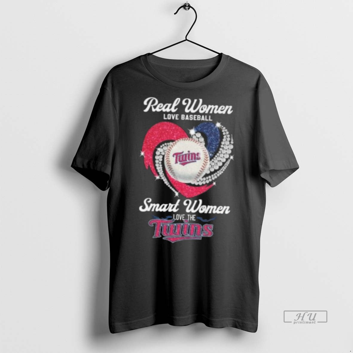 Officials Real Women Love Baseball Smart Women Love The Minnesota Twins Diamond Heart 2025