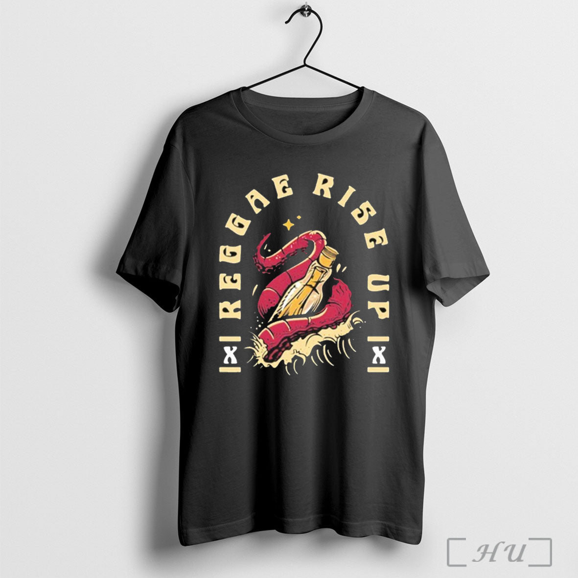 Officials Reggae Rise Up Oregon Octoc Bottle T Shirt