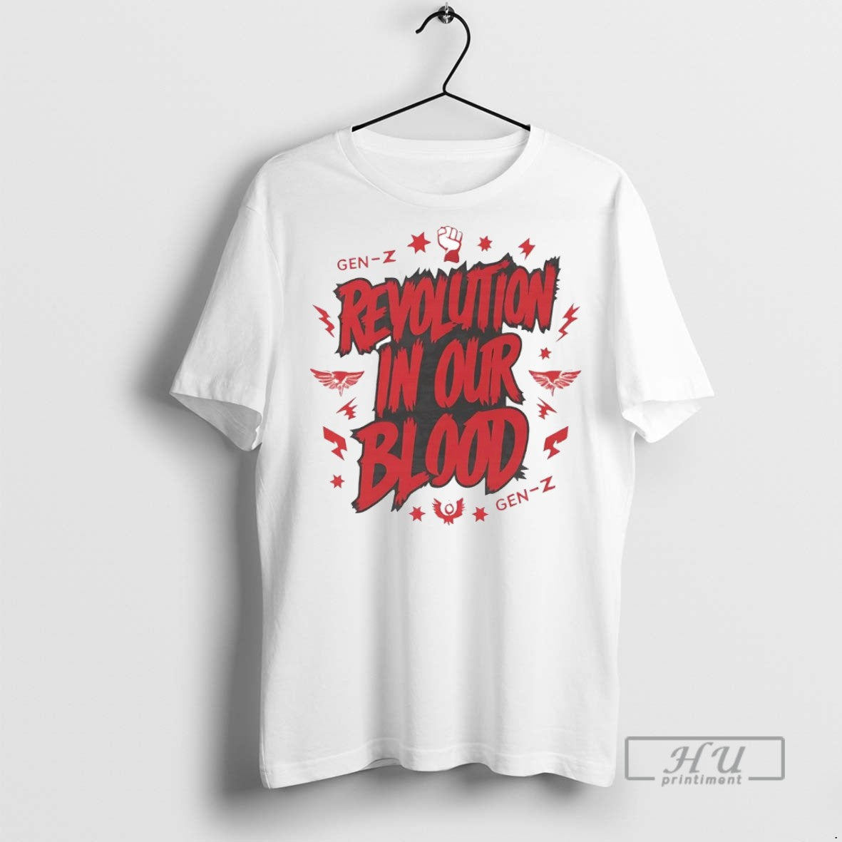 Officials Revolution In Our Blood Genz T Shirts