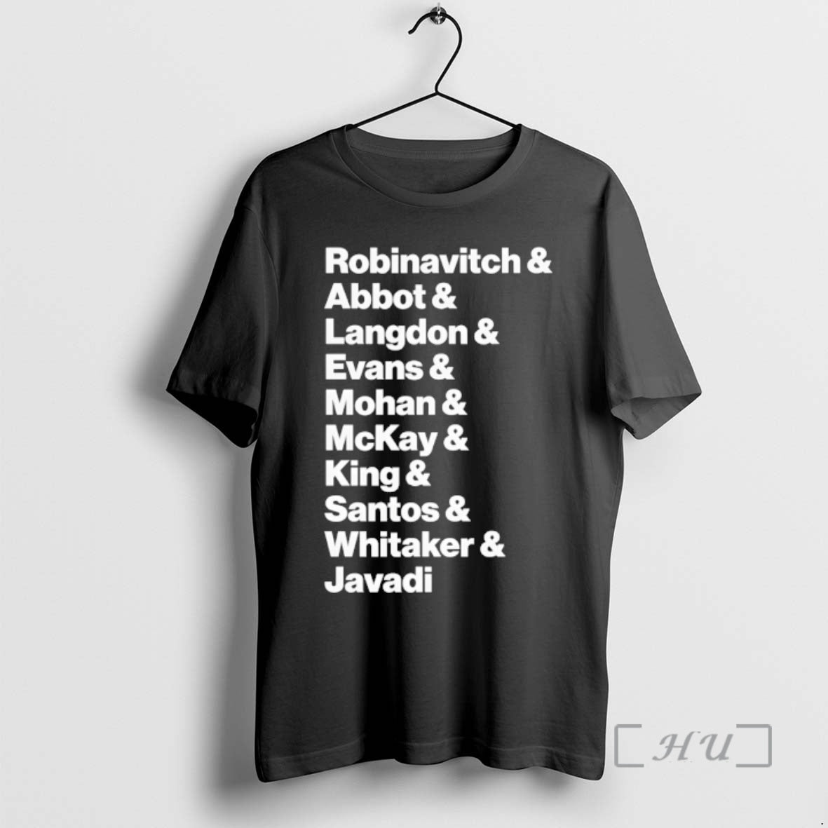 Officials Robinavitch Abbot Langdon Evans Mohan Mckay King Santos Whitaker And Javadi Premium T Shirts