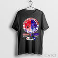 Officials Rutgers Scarlet Knights On Saturdays New York Giants On Sundays Skyline T Shirt