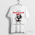 Officials Santa Light Cat I Work At Honeywell Its Fine Everything Is Fine Premium