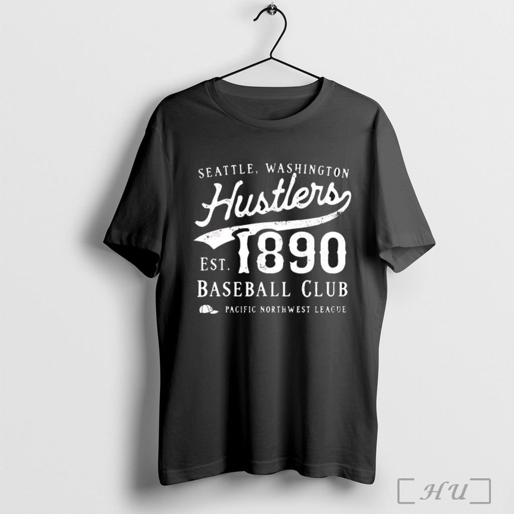 Officials Seattle Hustlers Washington Est 1890 T Shirt