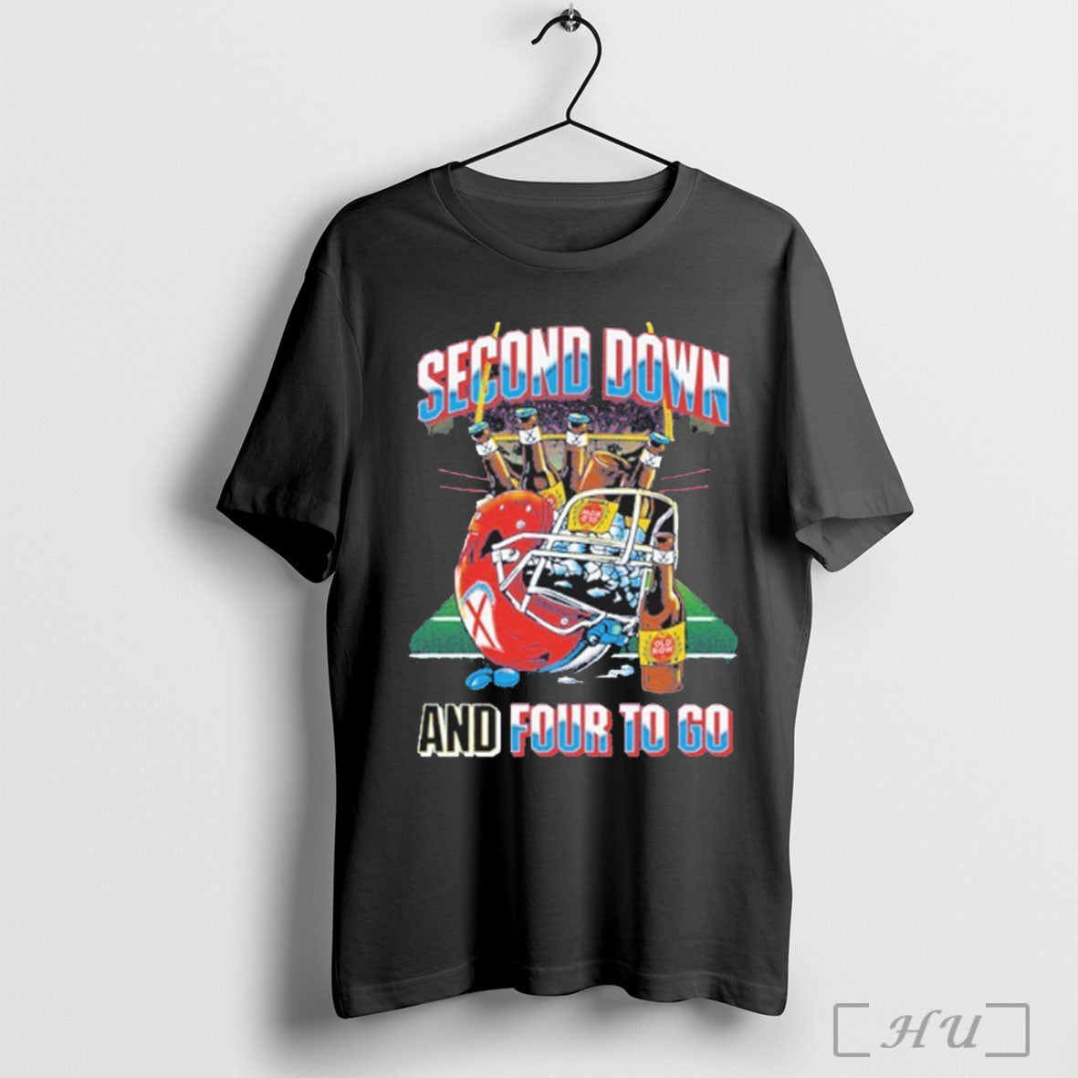 Officials Second Down Beer And Four To Go T Shirt