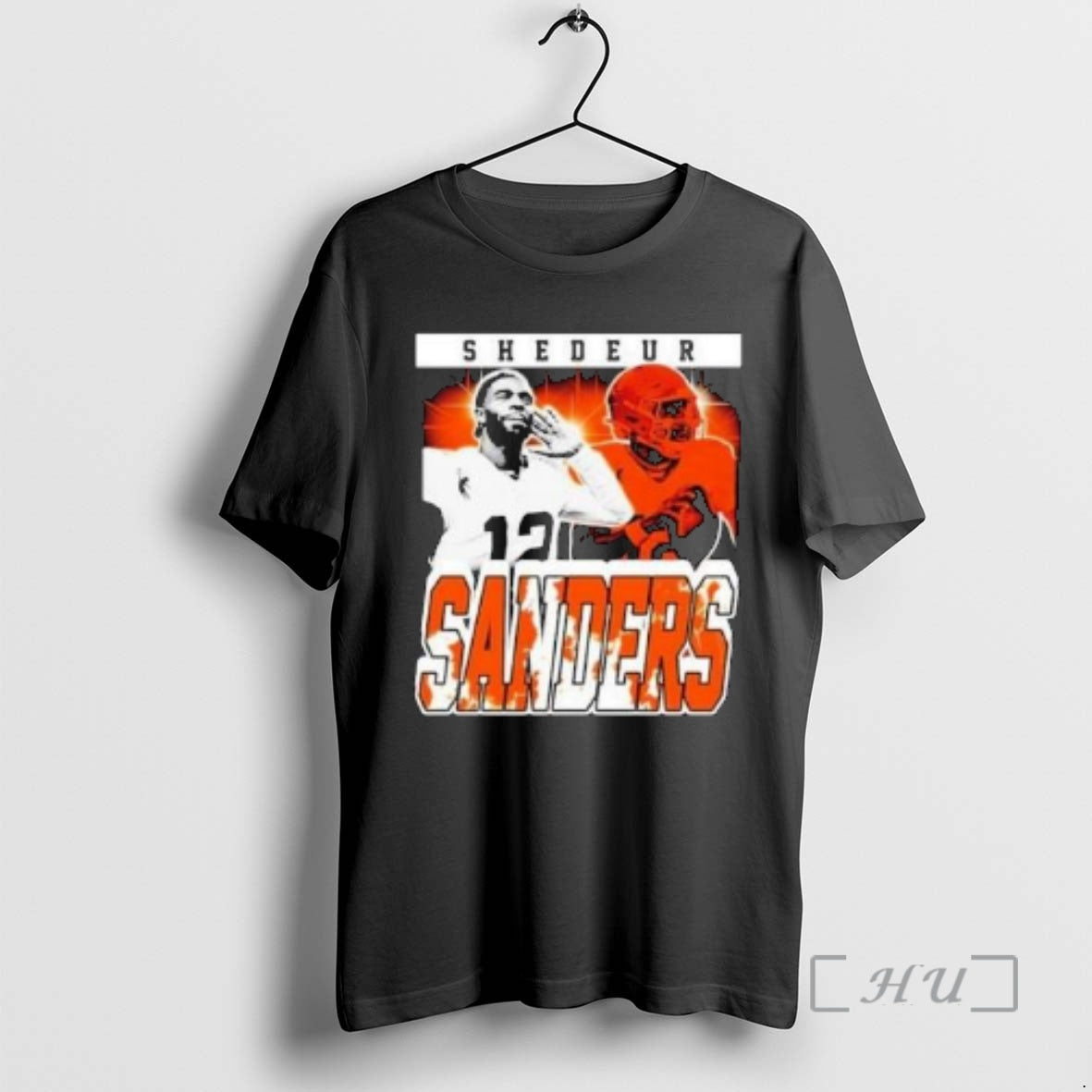 Officials Shedeur Sanders Cleveland Browns Quarterback Graphic Circle Black
