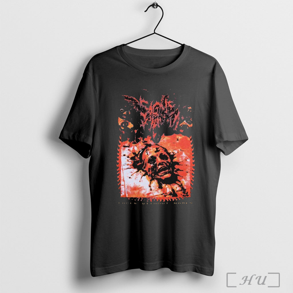 Officials Signs Of The Swarm Faces Without Names Acid T Shirt