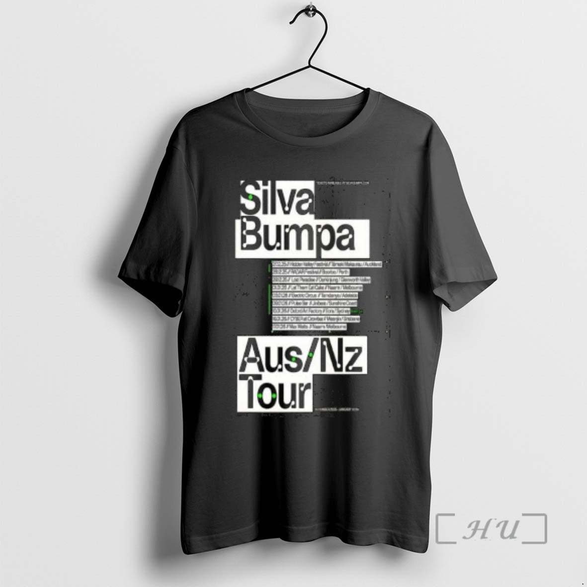 Officials Silva Bumpa Australia New Zealand Tour 2026 Circle Black