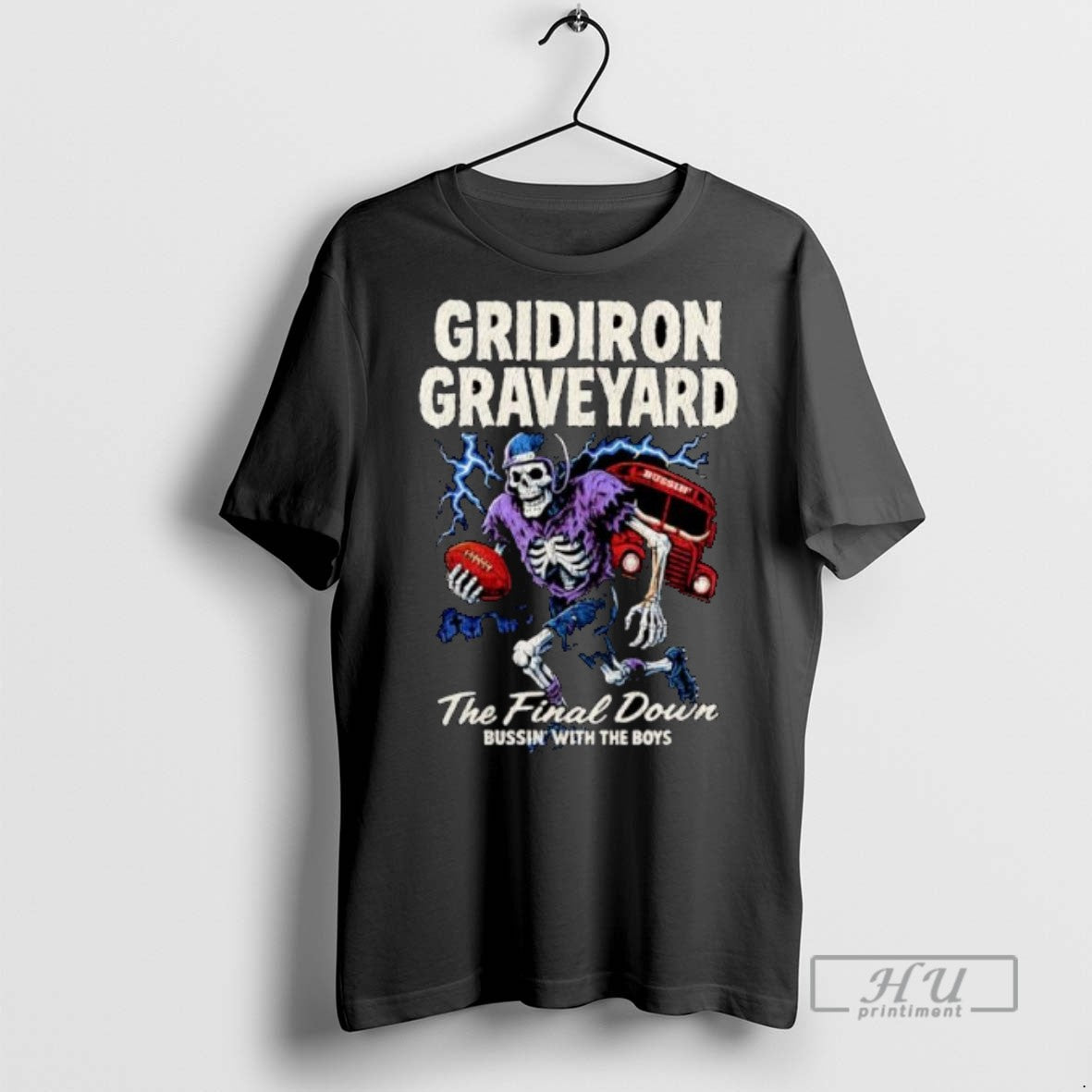 Officials Skeleton Gridiron Graveyard The Final Down Ornaments T Shirt