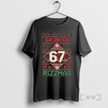 Officials Skibidi Six Seven Rizzmas Funny Christmas 2025 Circle Black