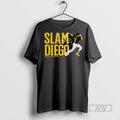 Officials Slam Diego Manny Machado Signature Long Sleve T Shirt