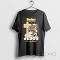 Officials Steelers In My Veins Jesus Mascot In My Heart Mascots Premium T Shirts Sweater