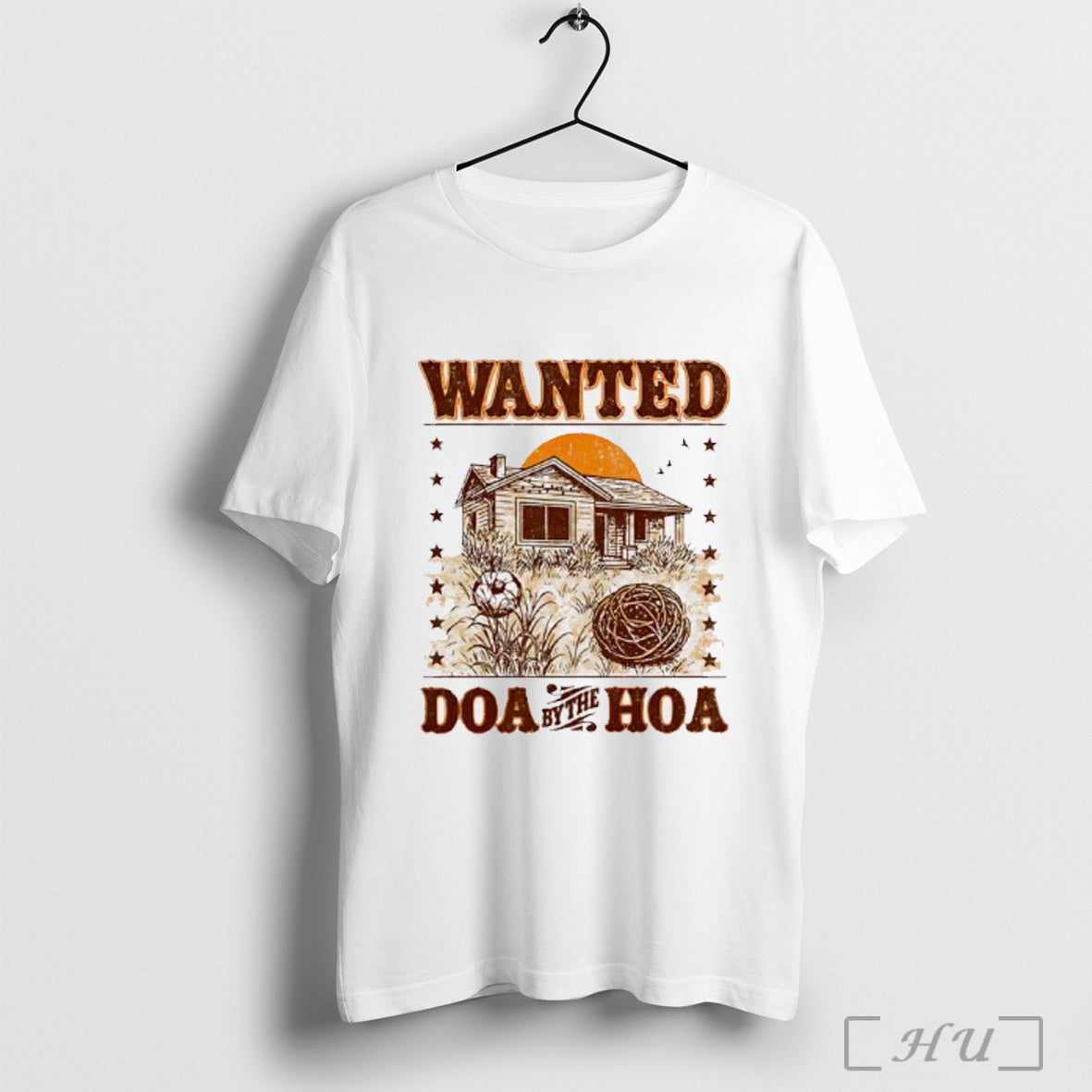 Officials Suburban Outlaw Wanted Doa By The Hoa T Shirt