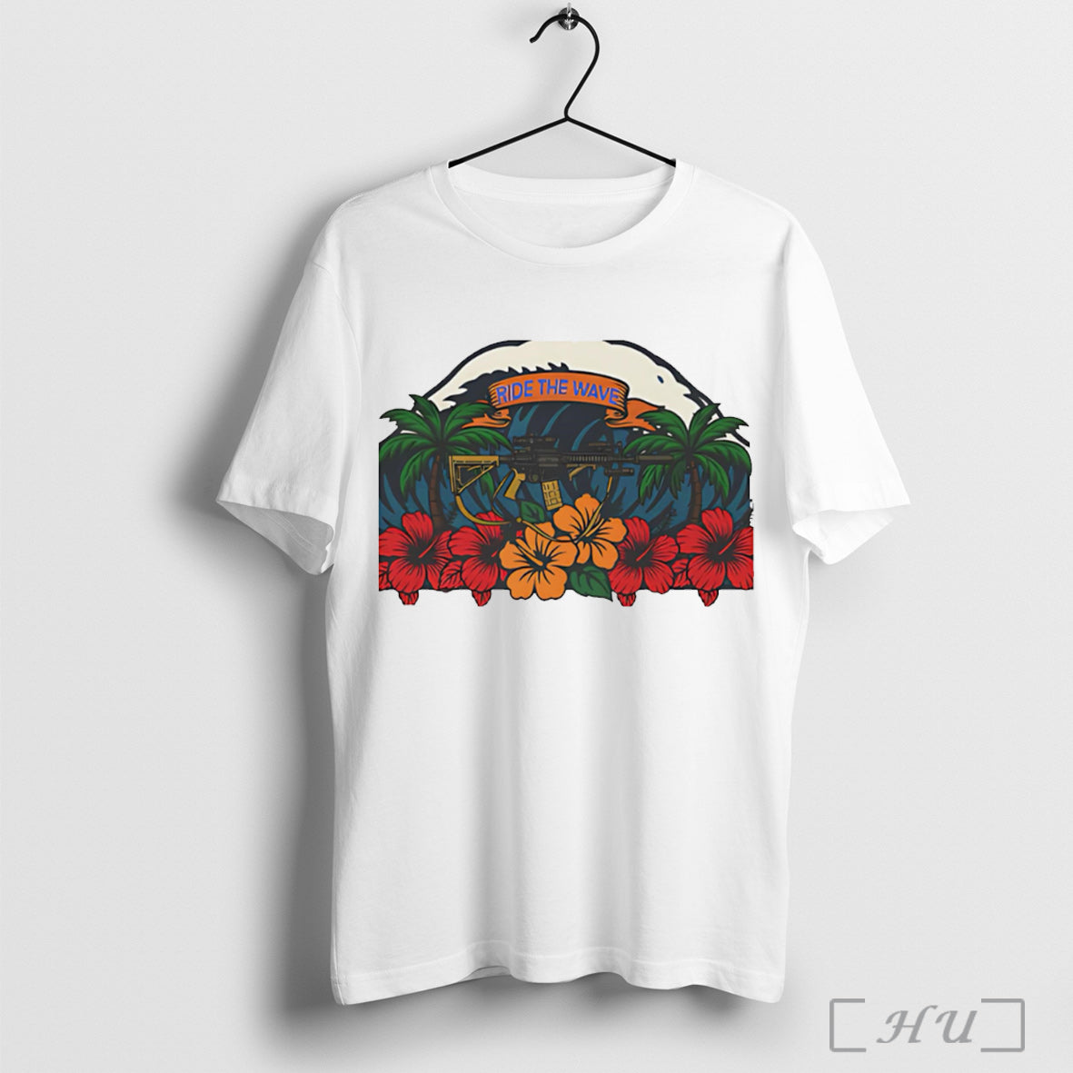 Officials Tactical Rifle Ride The Wave T Shirt