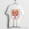 Officials Tampa Bay Buccaneers 50th Season Logo T Shirt