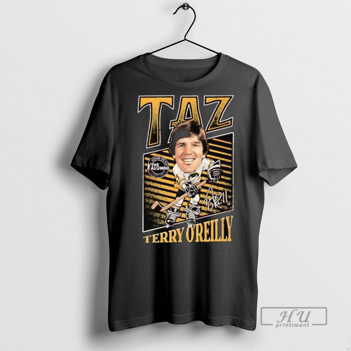Officials Terry Oreilly Taz Spittin Chiclets Caricature T Shirts