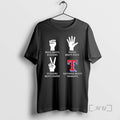 Officials Texas Rangers Nothing Beats Rock Beats Scissors Paper Beats Rock Scissors Beats Paper Premium