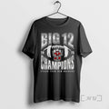 Officials Texas Tech Red Raiders 2025 Big 12 Football Champions Number One Premium T Shirts