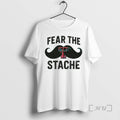 Officials Texas Tech Red Raiders Fear The Stache Game Day Football Logo Premium T Shirts