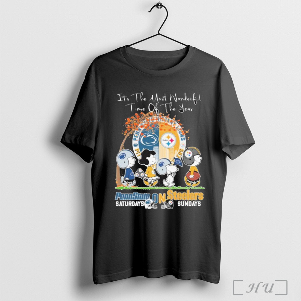 Officials The Peanuts Walking X Penn State And Steelers Its The Most Wonderful Time Of