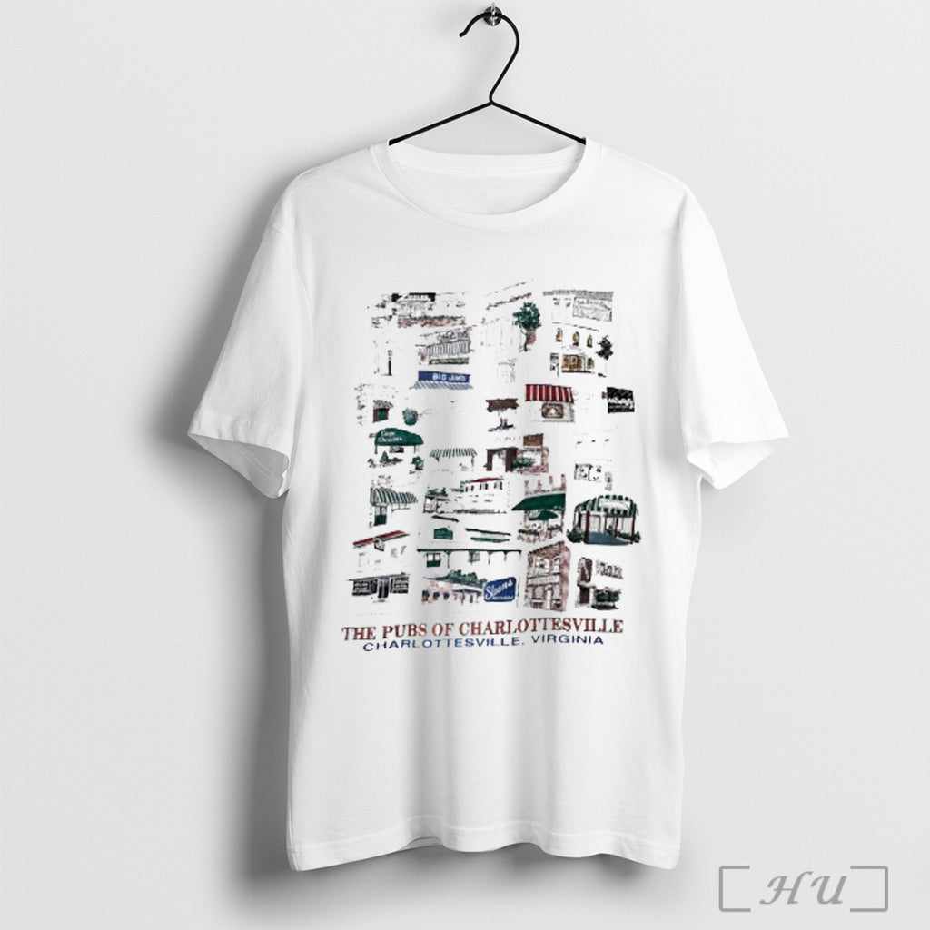 Officials The Pubs Of Charlottesville 1992 T Shirt