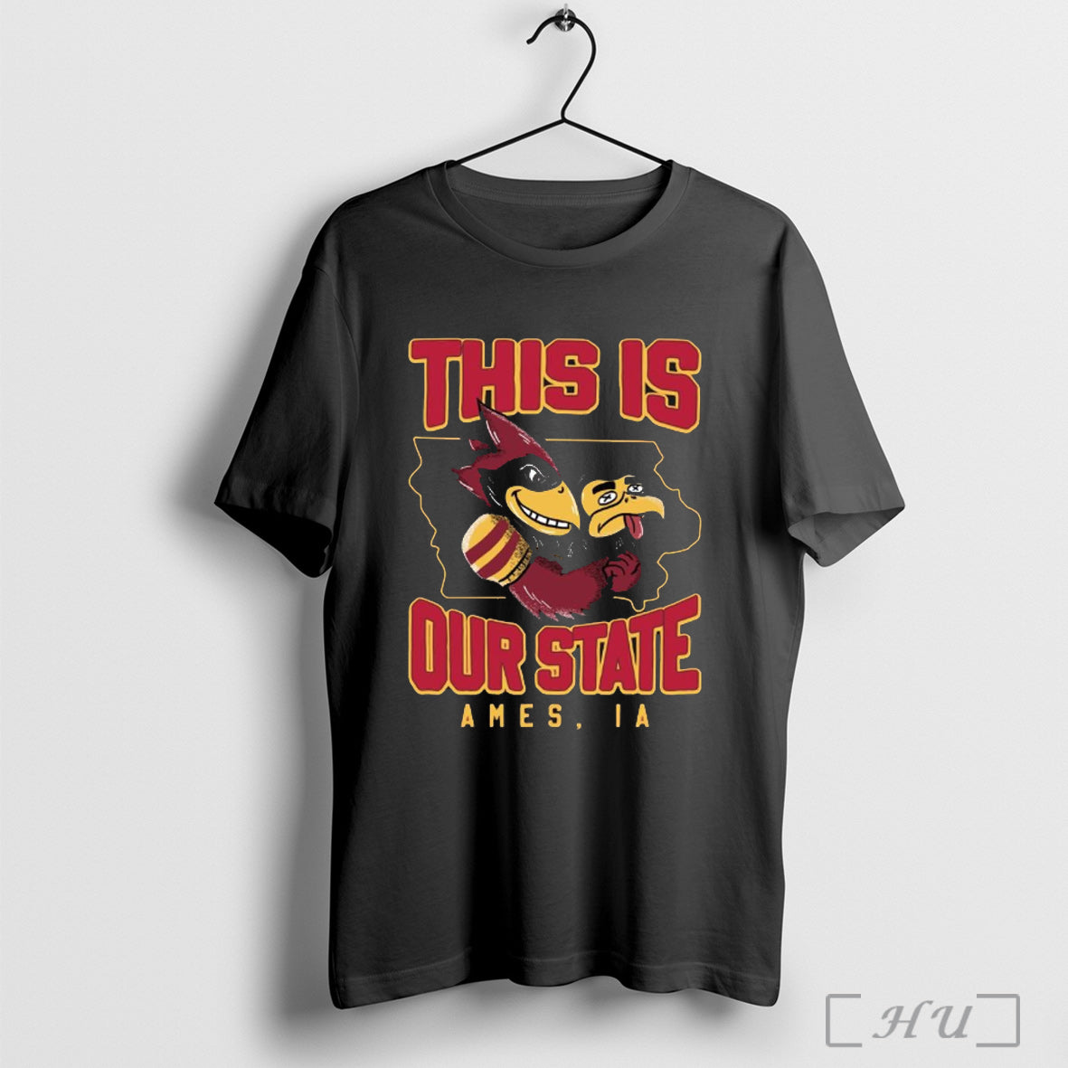 Officials This Is Our State Ames Ia Iowa State Cyclones Vs Iowa Hawkeyes Mascots