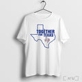 Officials Together For Texas Texas Southern University Players Support Texas Flood T Shirt