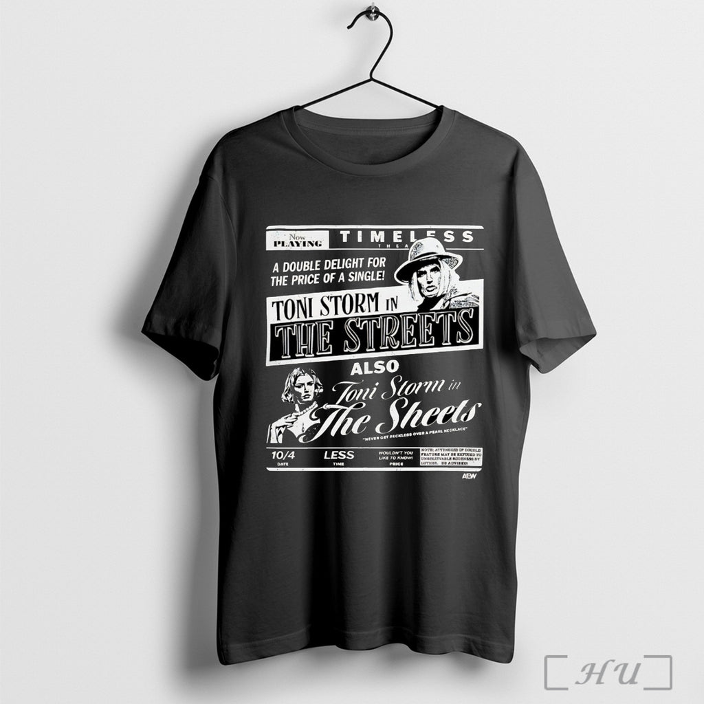 Officials Toni Storm Timeless Double Delight Wrestling T Shirt