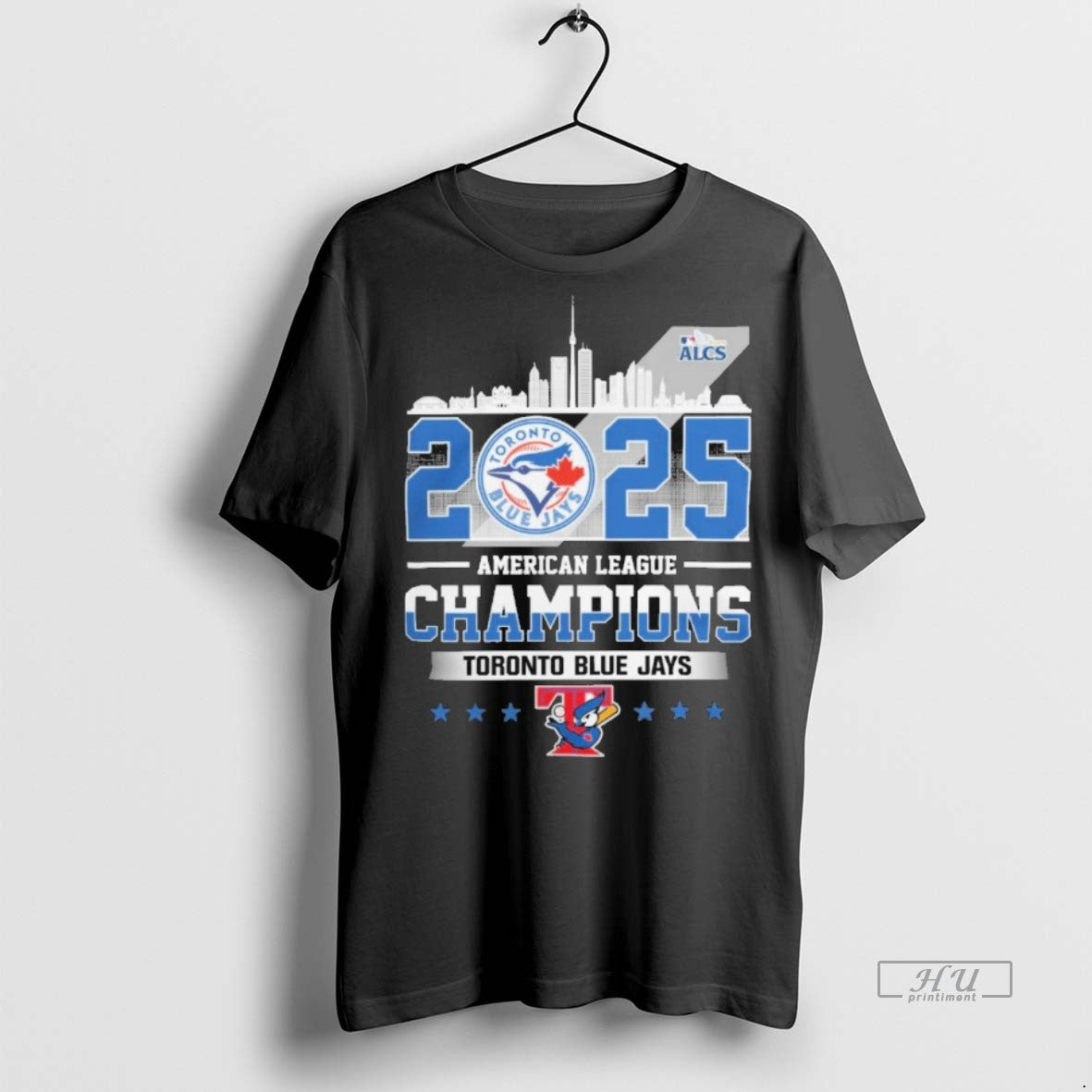 Officials Toronto Blue Jays 2025 American League Champions Skyline Shirt Sweater