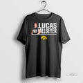 Officials Trending Lucas Allgeyer Iowa Hawkeyes Illustrated T Shirt Sweater