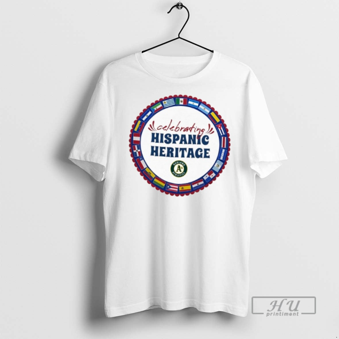 Officials Trending Mlb Oakland Athletics Starter Celebrating Hispanic Heritage T Shirt