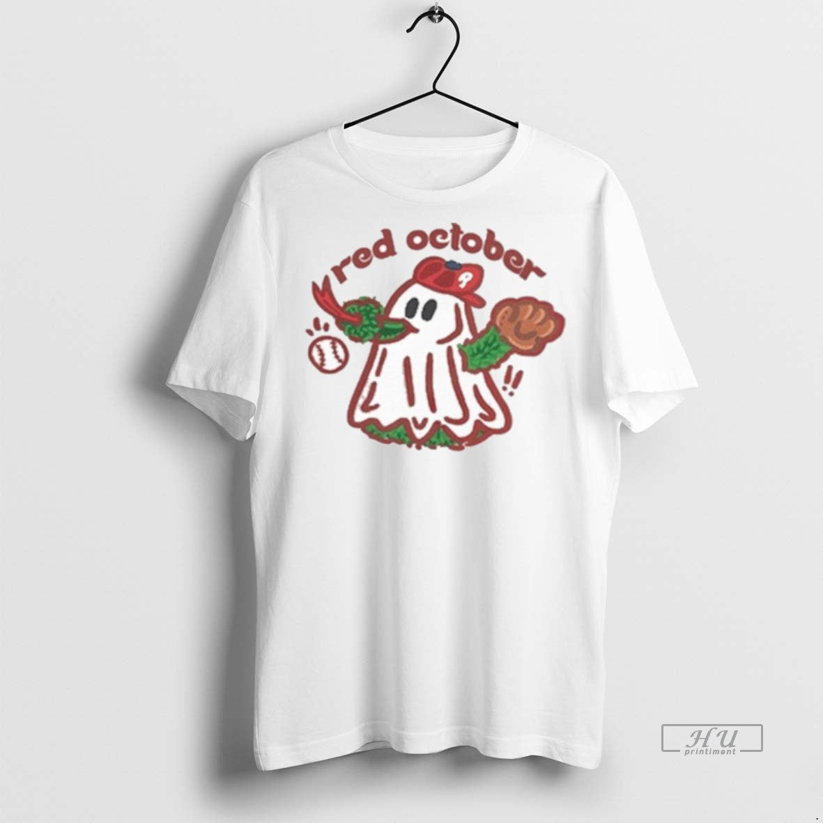 Officials Trending Phanatic Philadelphia Phillies Red October Halloween T Shirt Sweater
