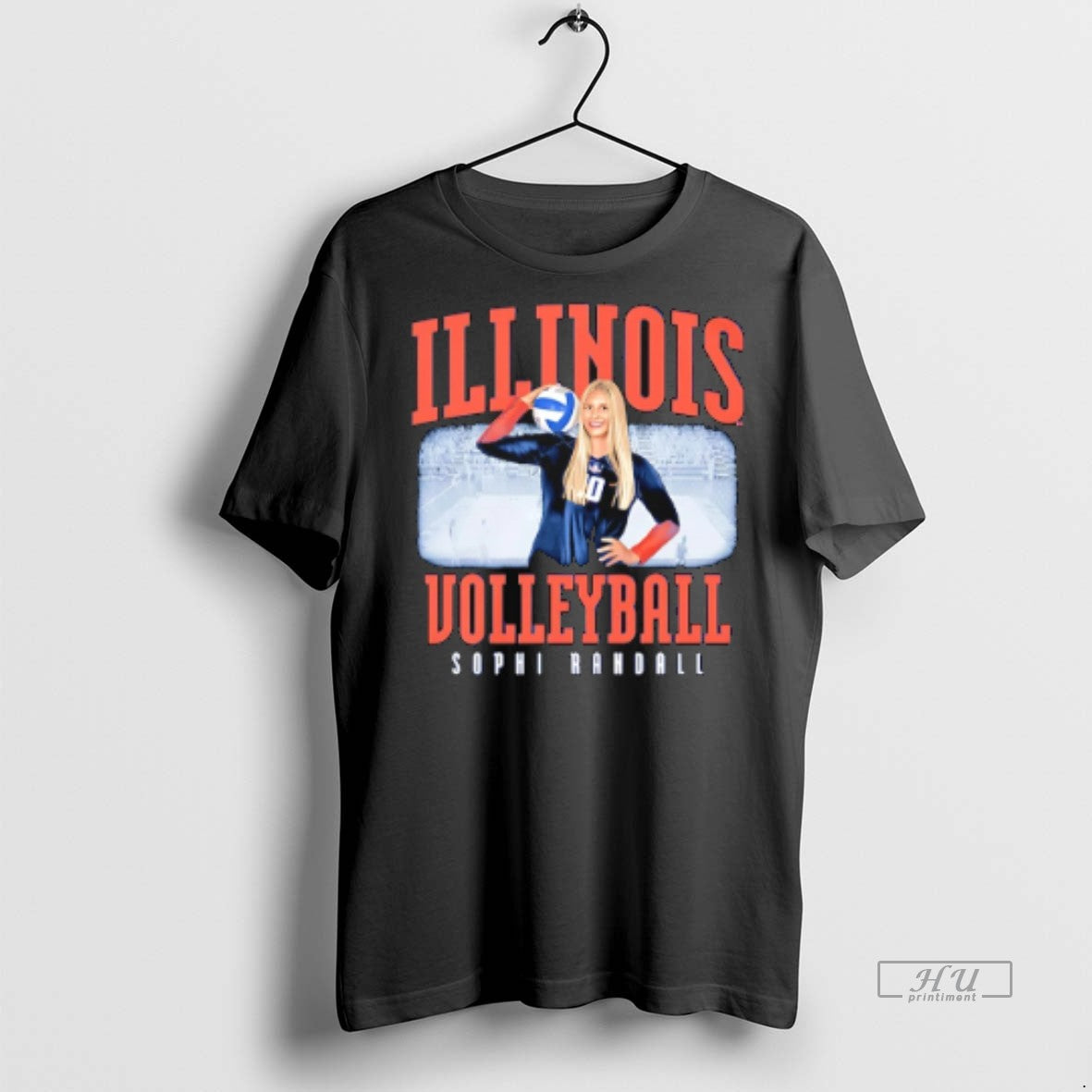 Officials Trending Sophi Randall Illinois Volleyball Illustrated T Shirt Sweater