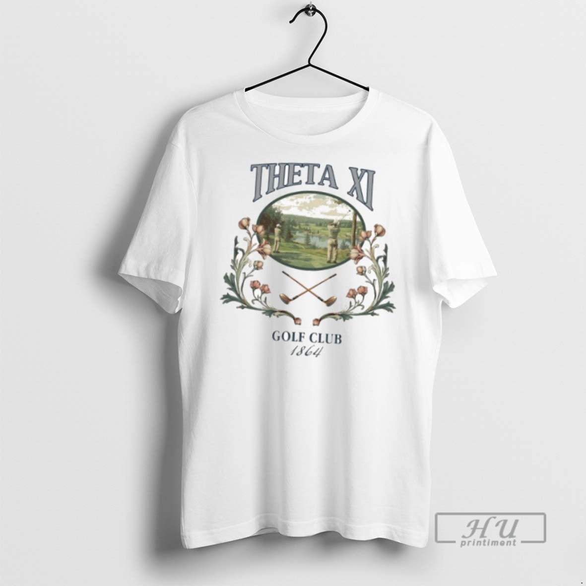 Officials Trending Theta Xi Golf Club 1864 T Shirt