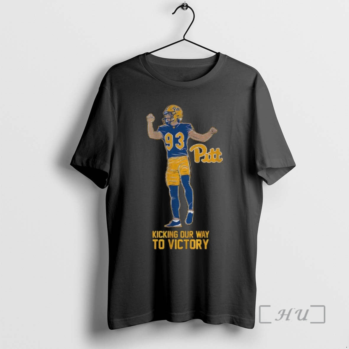 Officials Trey Butkowski Pittsburgh Panthers Football 2025 Kicking Our Way To Victory Premium T Shirts