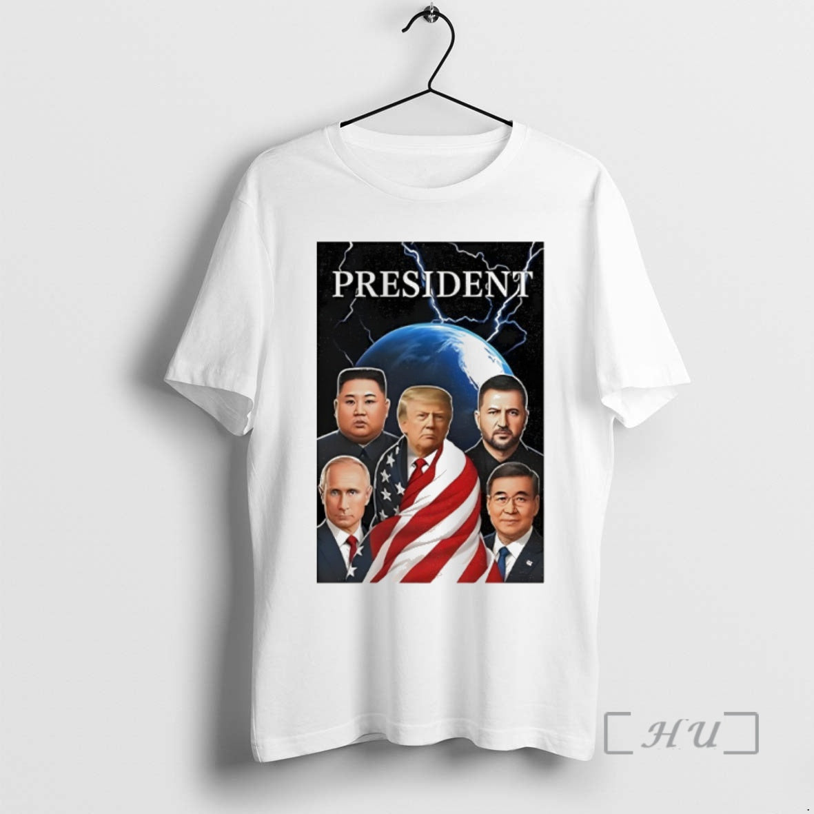Officials Trump Putin Zelenskyy Kim Jong Un Xi Jinping Global Presidents Premium T Shirts Sweater