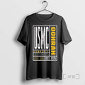 Officials Usmc Stamped Slogan Est 1775