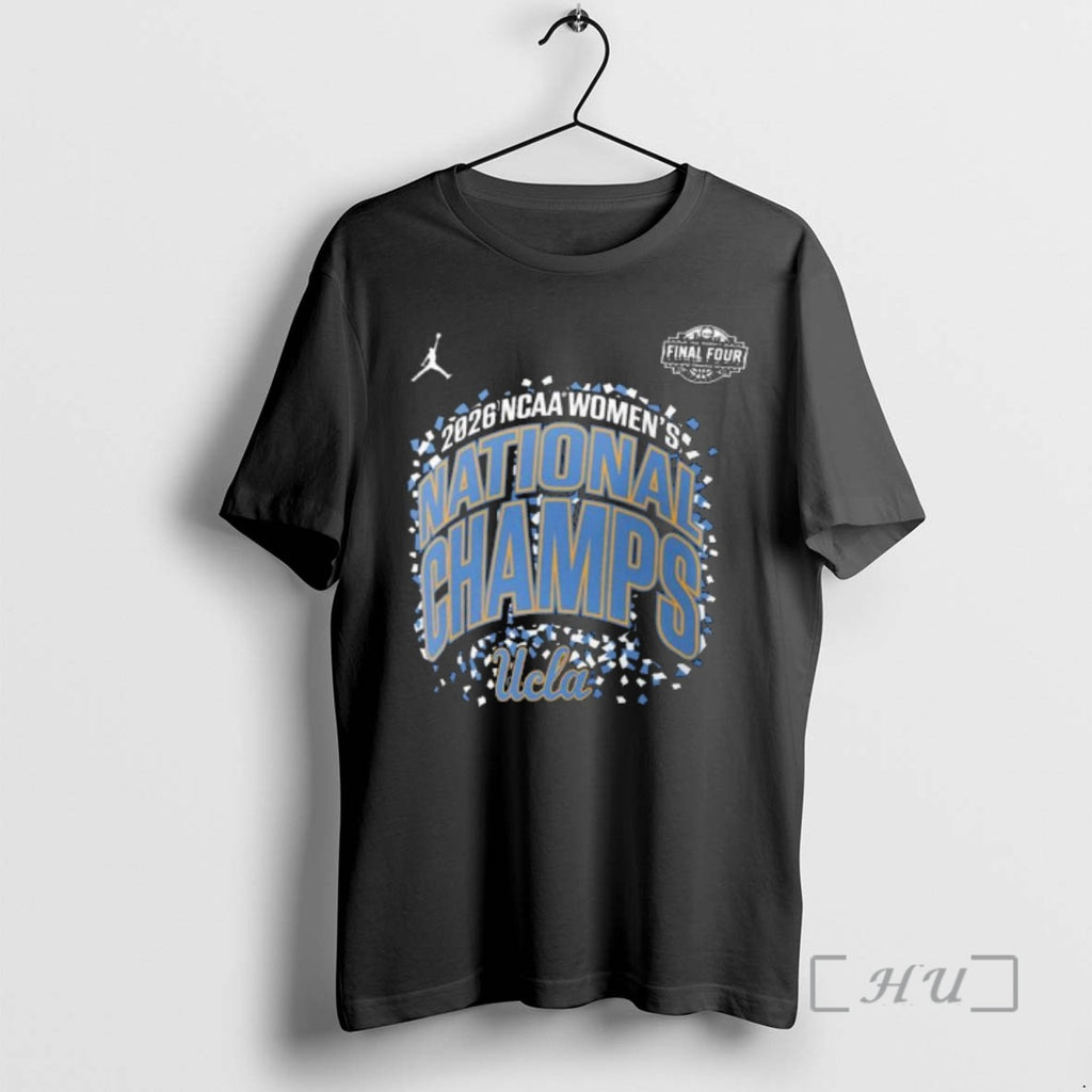 Officials Ucla Bruins 2026 Ncaa Womens Basketball National Champions Confetti