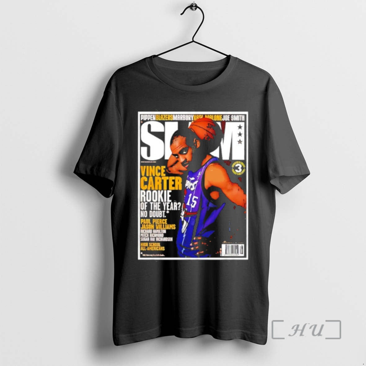 Officials Vince Carter Rookie Of The Year No Doubt 2026 Slam Covers Premium T Shirts