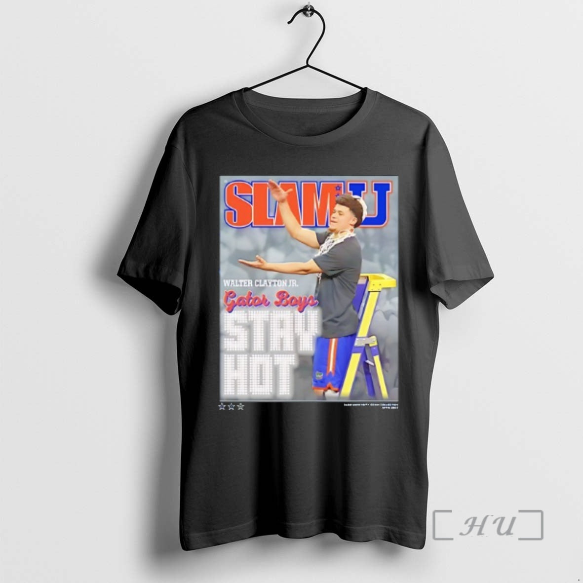 Officials Walter Clayton Jr Slam Florida Gators Charcoa Utah Jazz Stay Hot Premium T Shirts