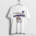 Officials Washington Huskies Football Ncaa Purplr Reign Seattle Wa Helmet Grid T Shirt
