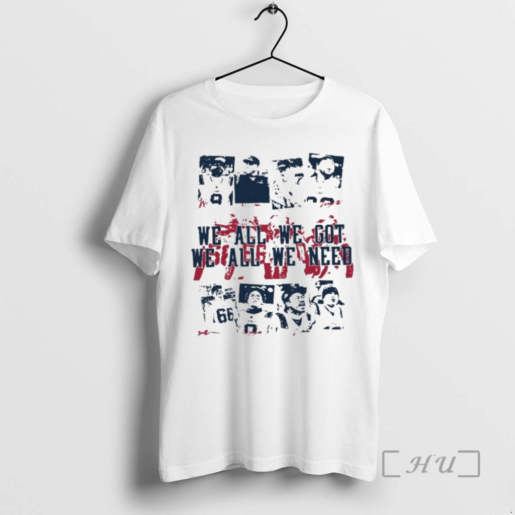 Officials We All We Got We All We Need New England Football Vintage Premium