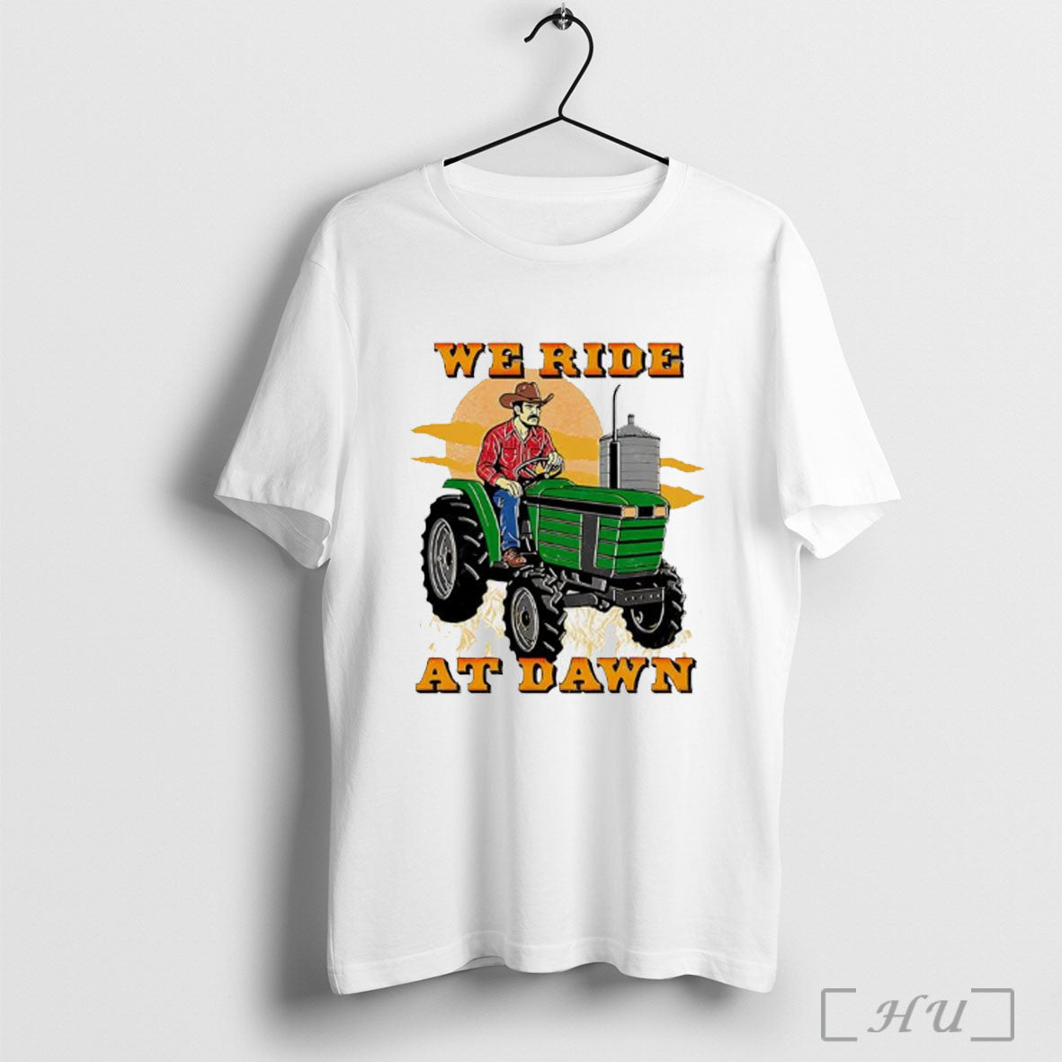 Officials We Ride At Dawn Tractor T Shirt